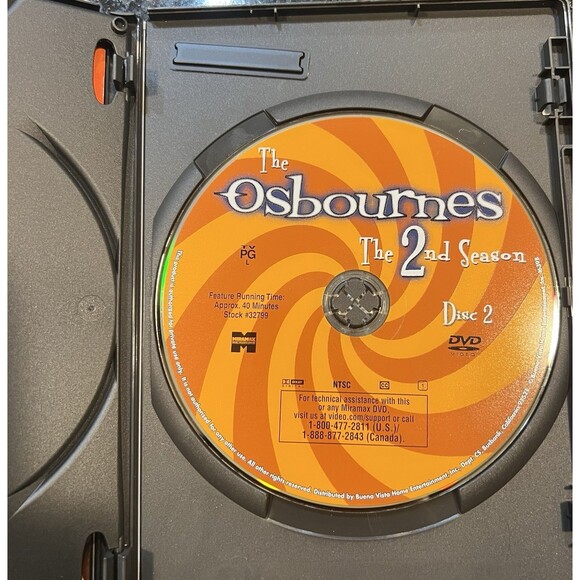 The Osbournes - The Second Season (DVD, 2003) - Picture 4 of 4